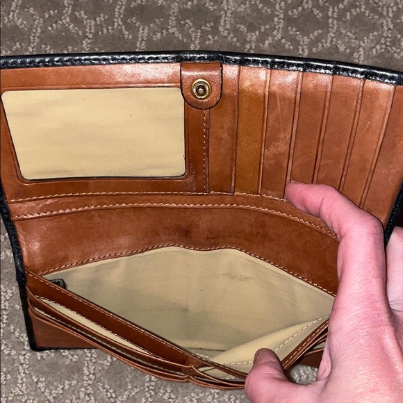 Frye Black Leather Wallet - Picture 4 of 6